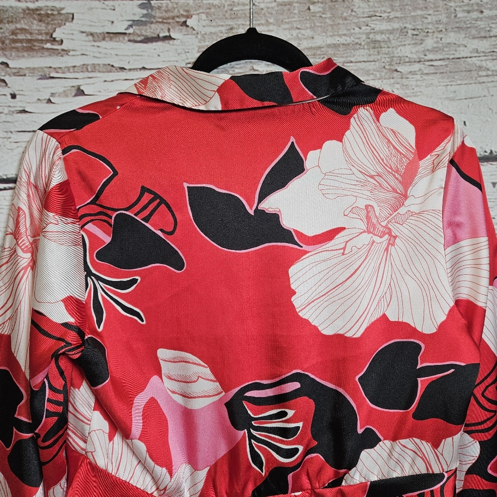 Zara kimono floral blouse - Picture 14 of 14